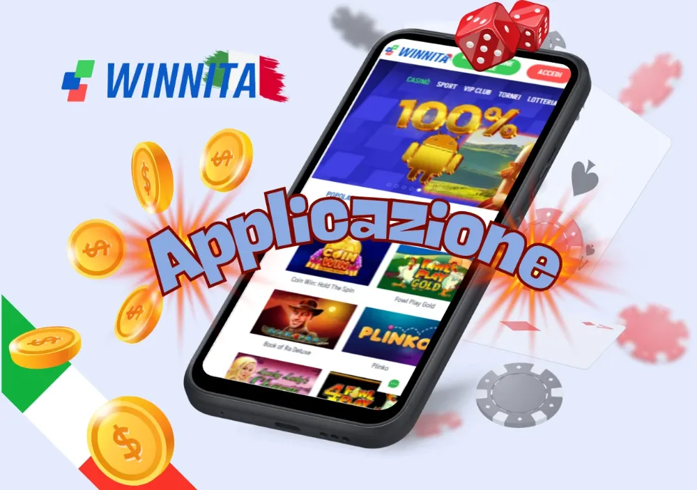 Vasta selezione di giochi disponibili su Winnita Casino